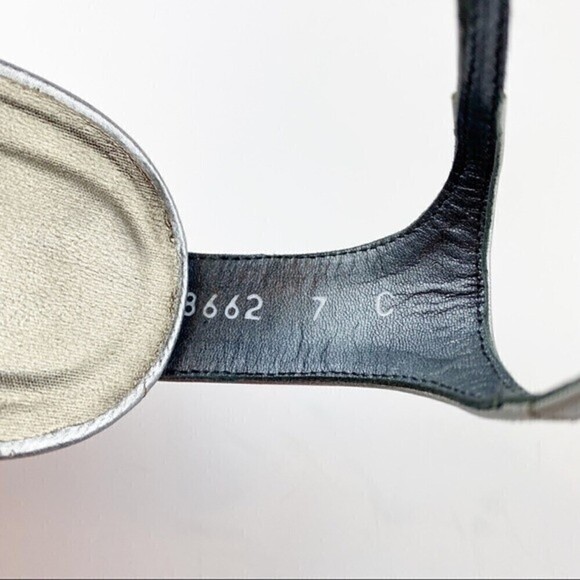 Stuart Weitzman Sliver Lace Pointed Closed Toe Stiletto Heels Size 7 Wide - Picture 10 of 10